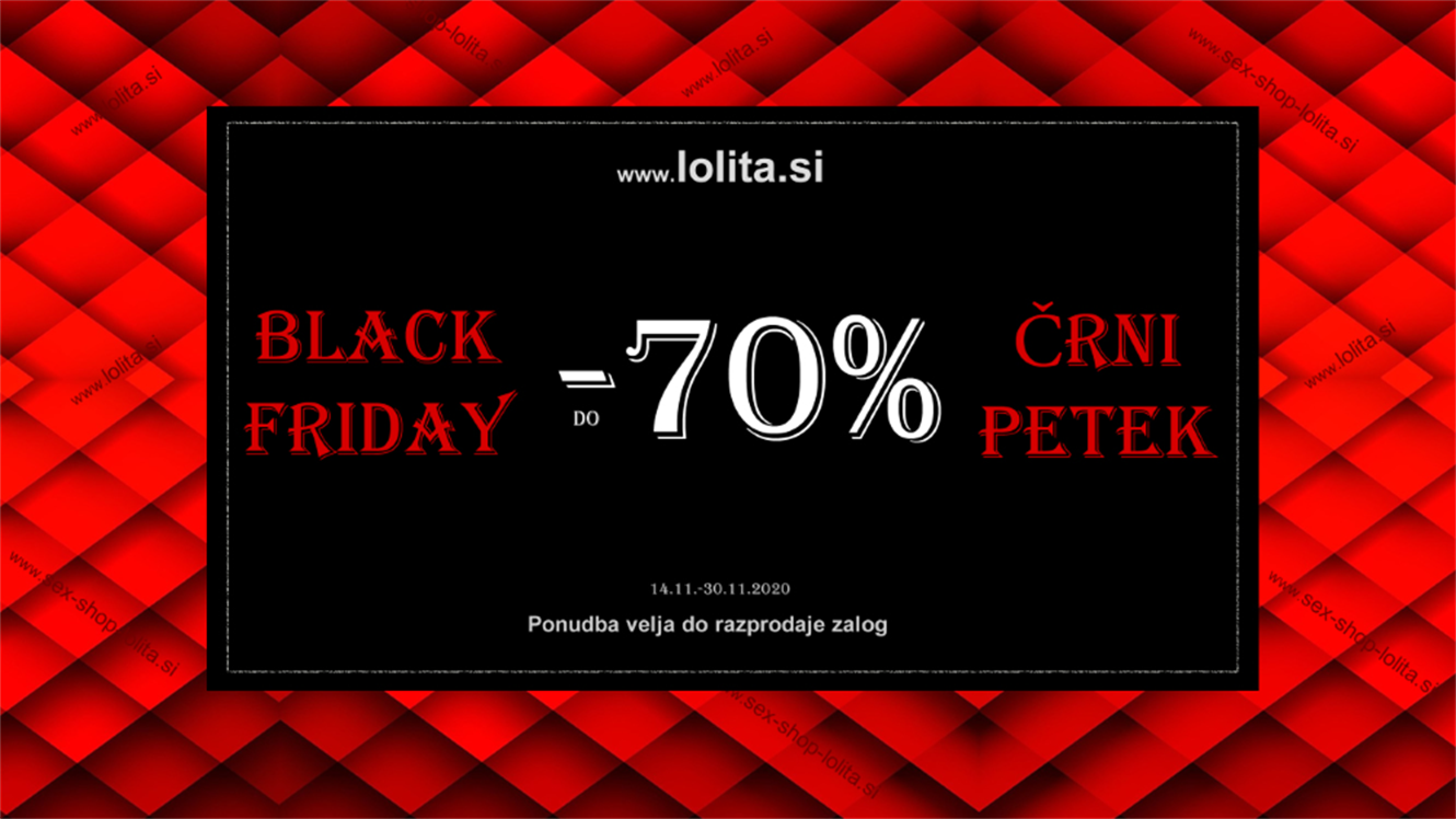 Lolita Erotic Shop: do - 70 % na izbrane izdelke